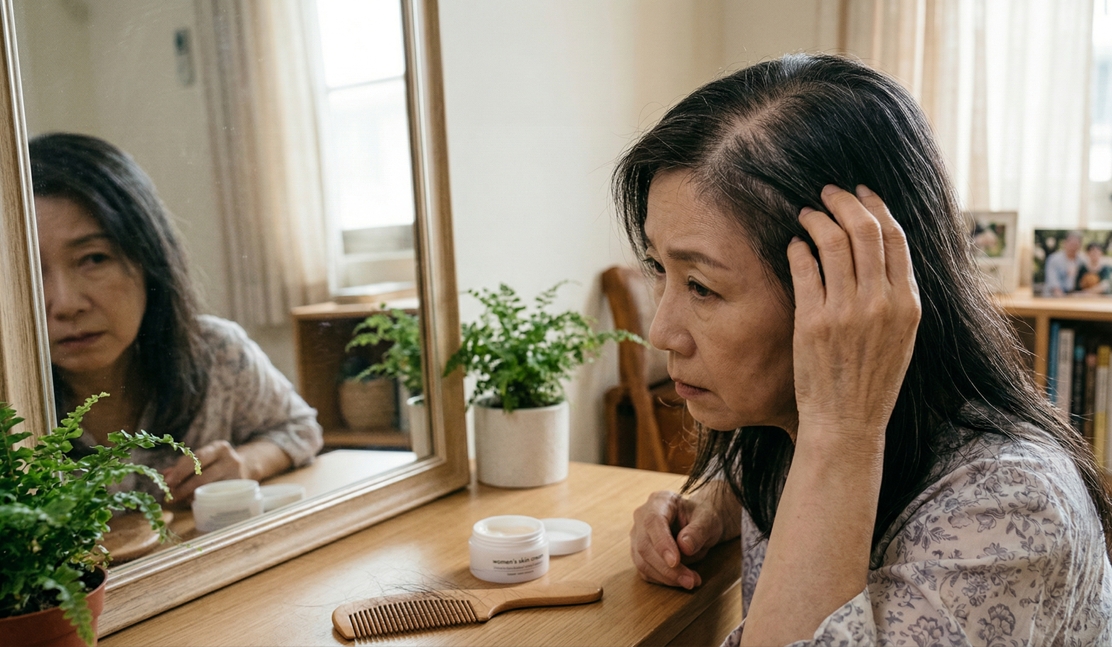早晨起床看到枕頭上散落的髮絲,或是梳頭時發現梳子上纏繞著驚人髮量,甚至綁馬尾時驚覺髮圈變得越來越鬆…