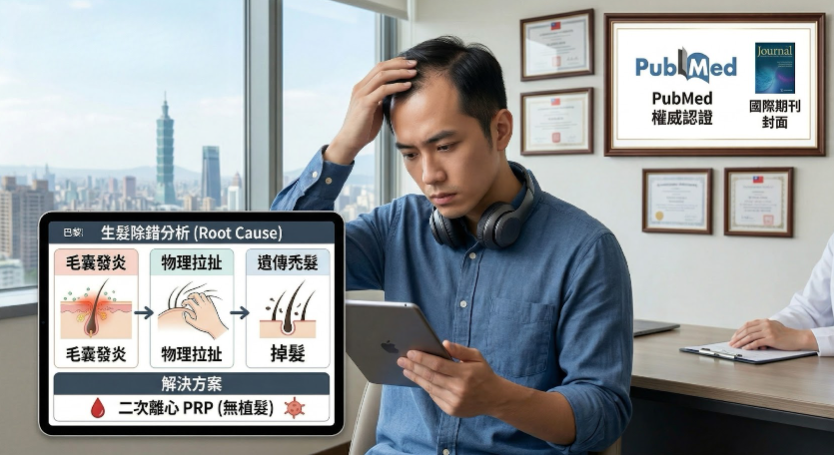脂漏性皮膚炎與頭皮發炎掉髮警訊