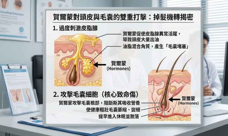 常見落髮成因
