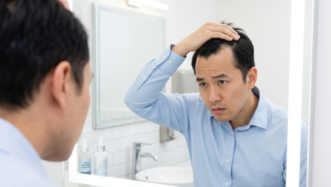 雄性禿分期怎麼判斷？不同時期雄性禿如何處置？解析自然生髮的毛囊再生策略