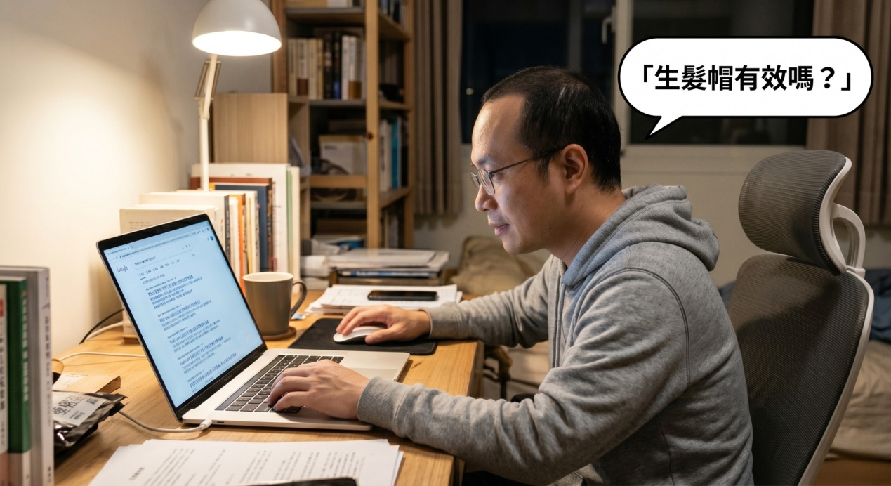 一直掉頭髮怎麼辦？網購生髮帽有效嗎？與醫療級「二次離心PRP」生髮技術全解析
