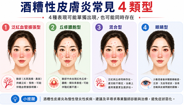 【酒糟肌】反覆泛紅的苦誰能懂？醫師：別只顧退紅！修復關鍵一次看懂